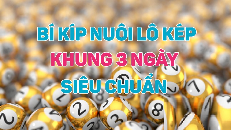 Mẹo chơi lô kép nuôi khung 3 ngày bất bại