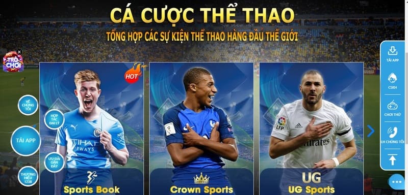 Crown Sports luôn đồng hành cùng bạn trên con đường chinh phục thể thao online